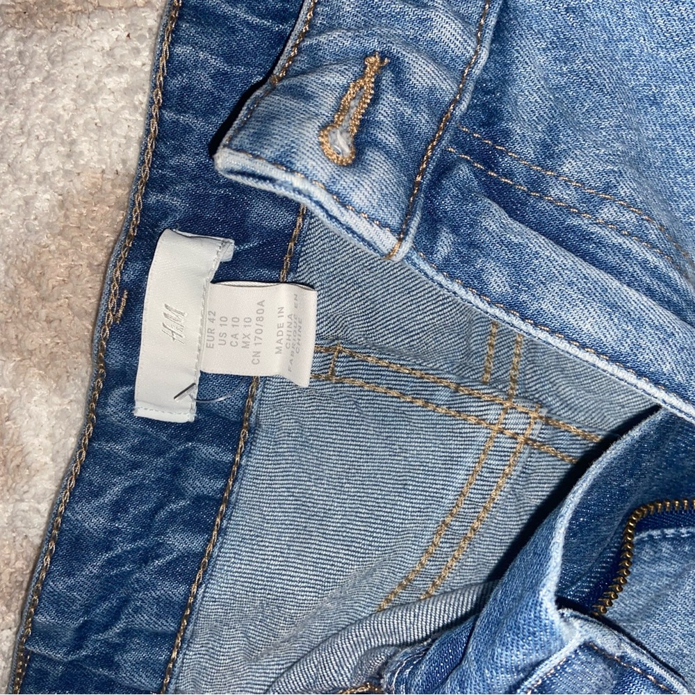 High waist Jean shorts
